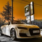 Audi TT 8S mit Barracuda Racing Wheels Ultralight Project 2.0 silverbrushed
