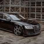 Audi A8 S8 with Project X in 10×22