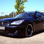 BMW E61 5-series Touring with 19 inches Barracuda Voltec
