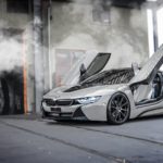 BMW I8 with Barracuda Project 2.0 21 Zoll front axle und 22 Zoll rear axle