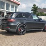Refined Mercedes GLC 43 AMG on 21 inch Barracuda Project 2.0 Ultralight refined by our support dealer Wheels4you